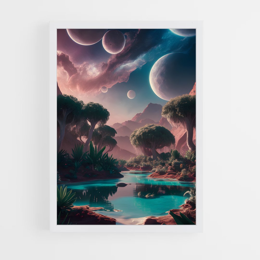 Poster Écosystème Étrangé (vue 3)